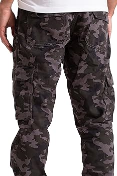 【M】 ERL CAMO CARGO PANTS WOVEN ERL - Unisex Printed Cargo Pants | HBX - Globally Curated